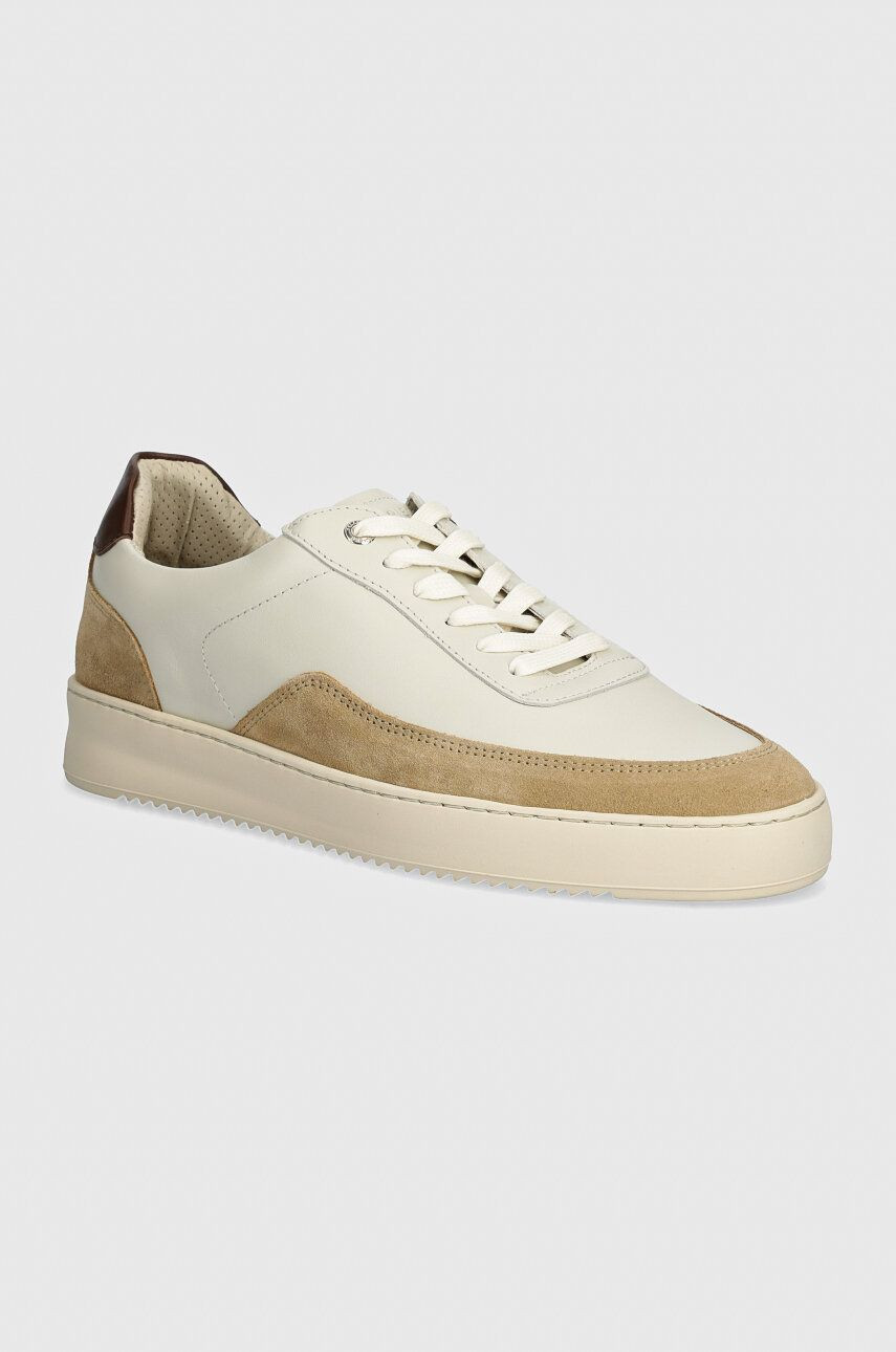 Kožené tenisky Filling Pieces Mondo Squash béžová farba, 46733331406