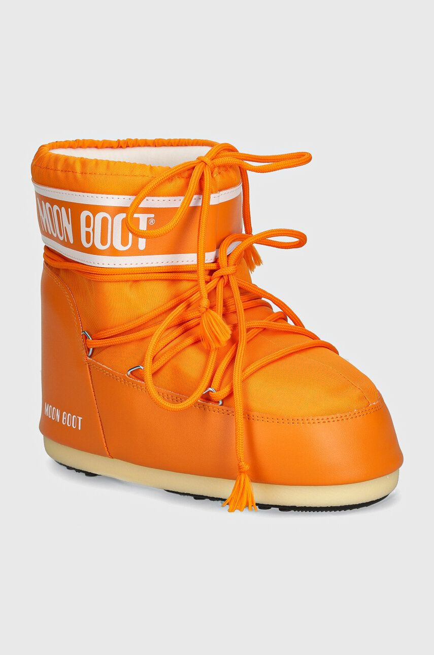 Snehule Moon Boot MB ICON LOW NYLON oranžová farba, 80D1409340 C001