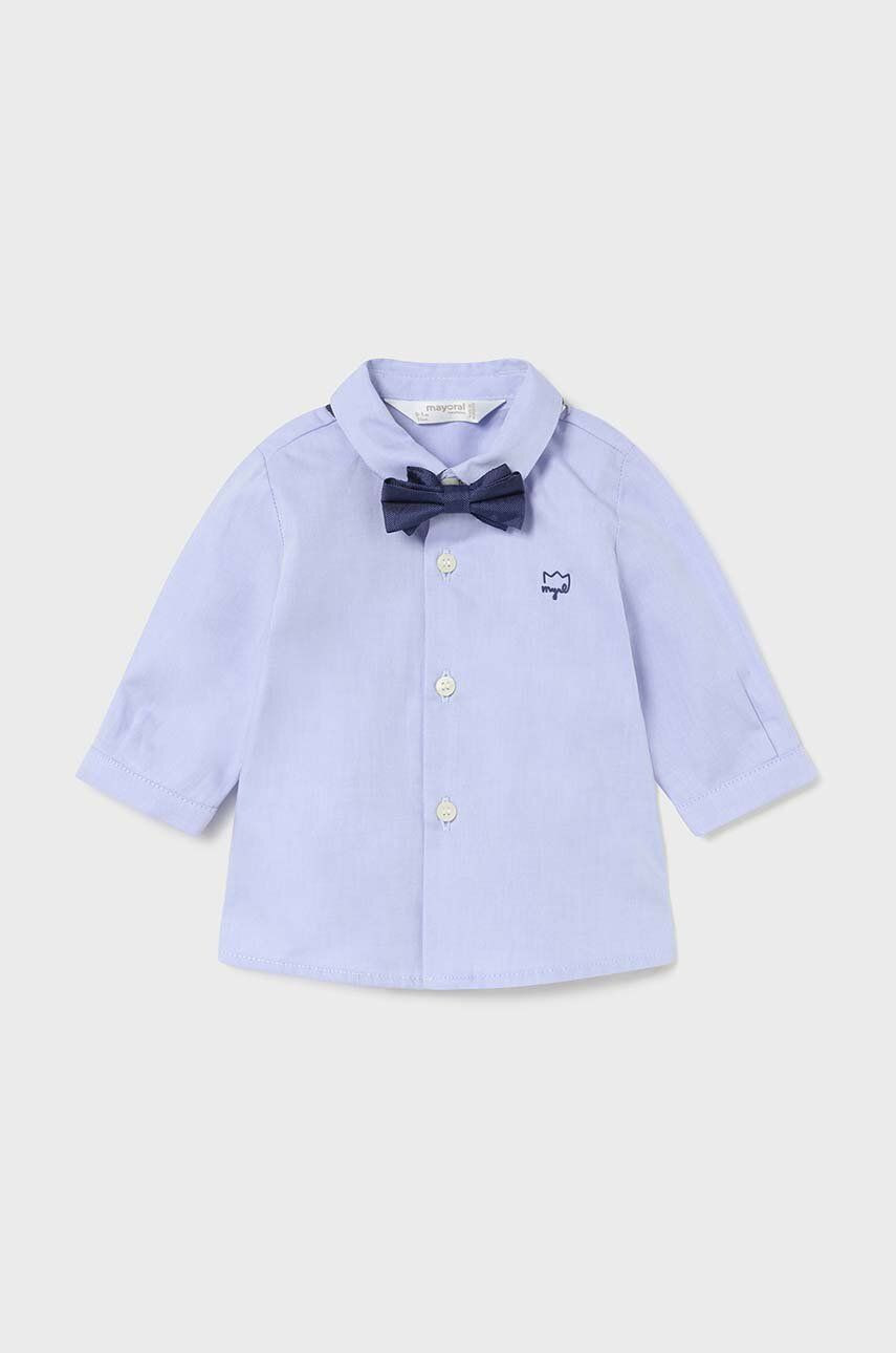 Bavlnená košeľa pre bábätká Mayoral Newborn 2180