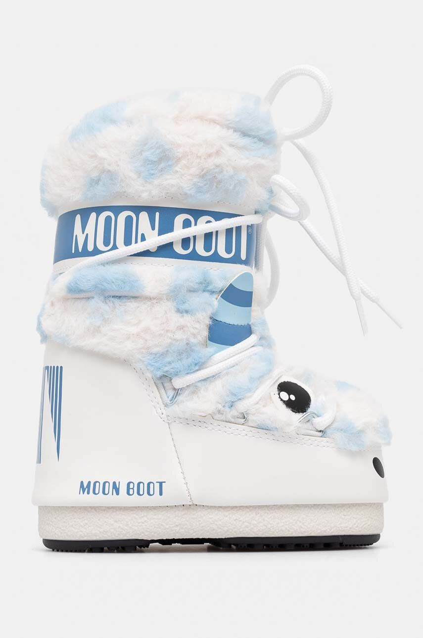 Detské snehule Moon Boot ICON YETI FAUX FUR biela farba, 80D3400260