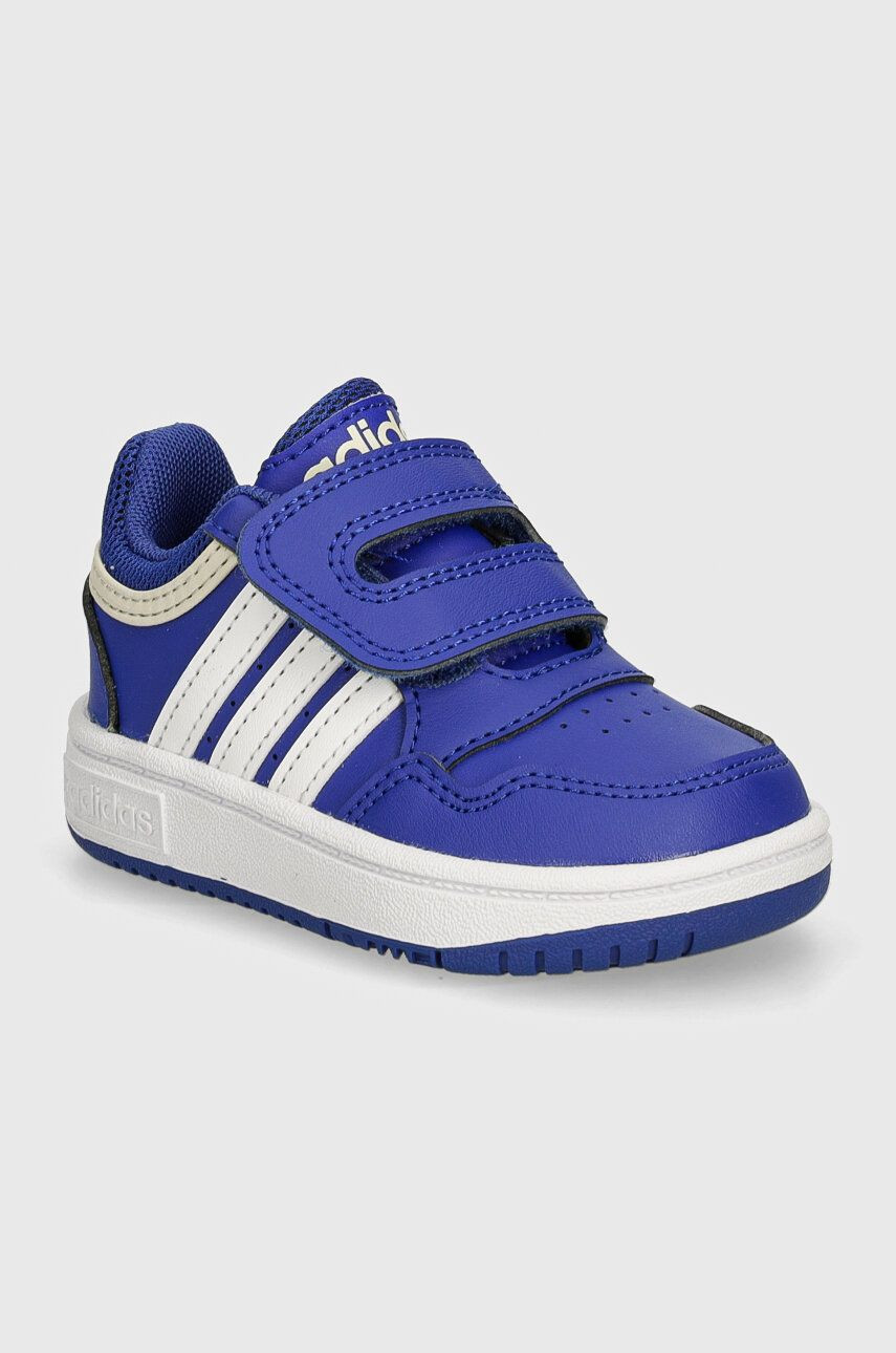 Detské tenisky adidas Originals HOOPS 3.0 CF tmavomodrá farba, IH7901