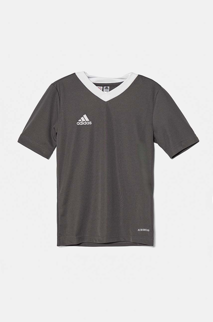 Detské tričko adidas Performance ENT22SY šedá farba, jednofarebné, H57499
