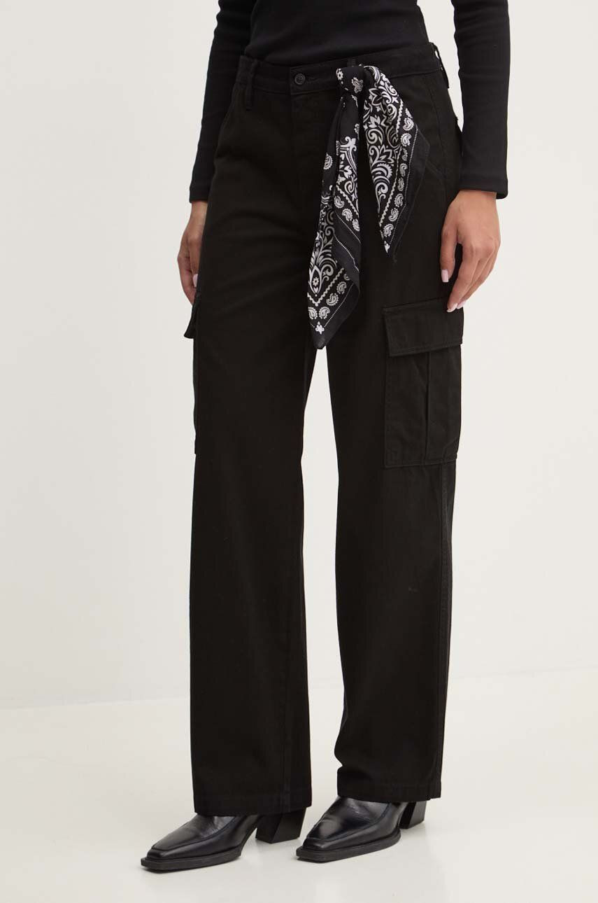 Rifle Guess Jeans dámske, vysoký pás, W4YB61 WGCV1