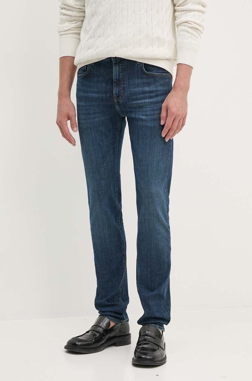 Rifle Tommy Hilfiger pánske, tmavomodrá farba, MW0MW36677