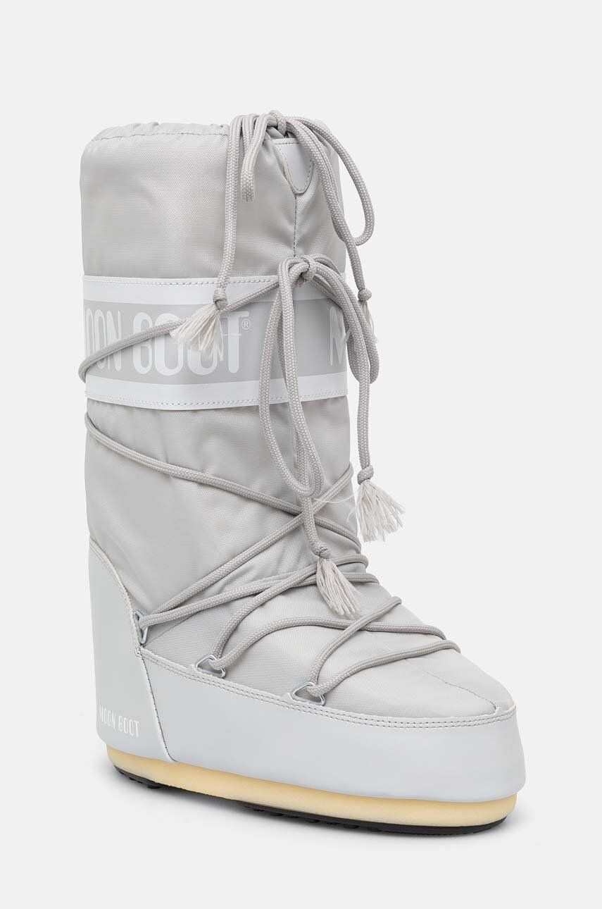 Snehule Moon Boot MB ICON NYLON šedá farba, 80D1400440 H003