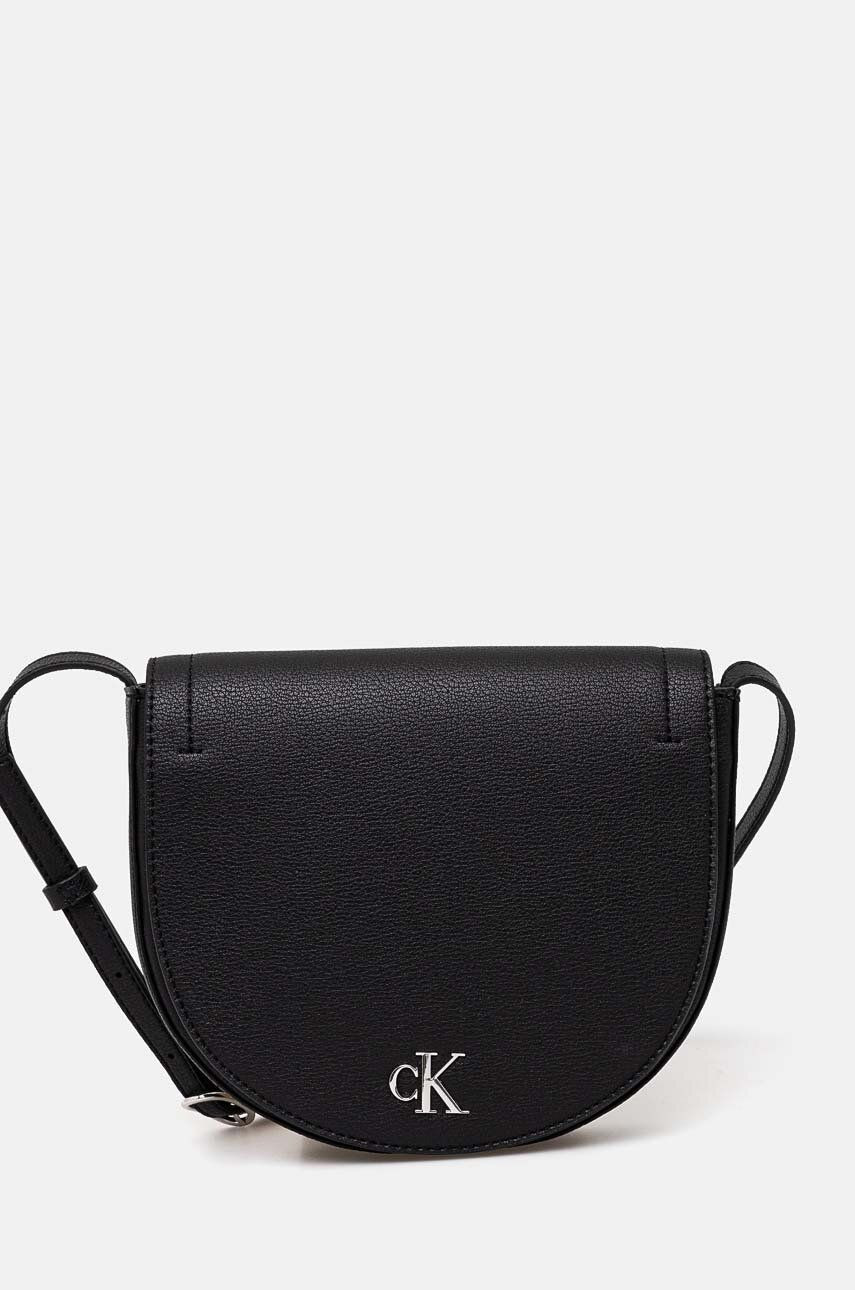 Kabelka Calvin Klein Jeans čierna farba, K60K612718