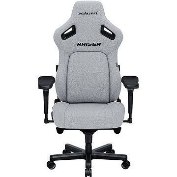 Anda Seat Kaiser 4 Premium Gaming Chair – XL size Grey Fabric