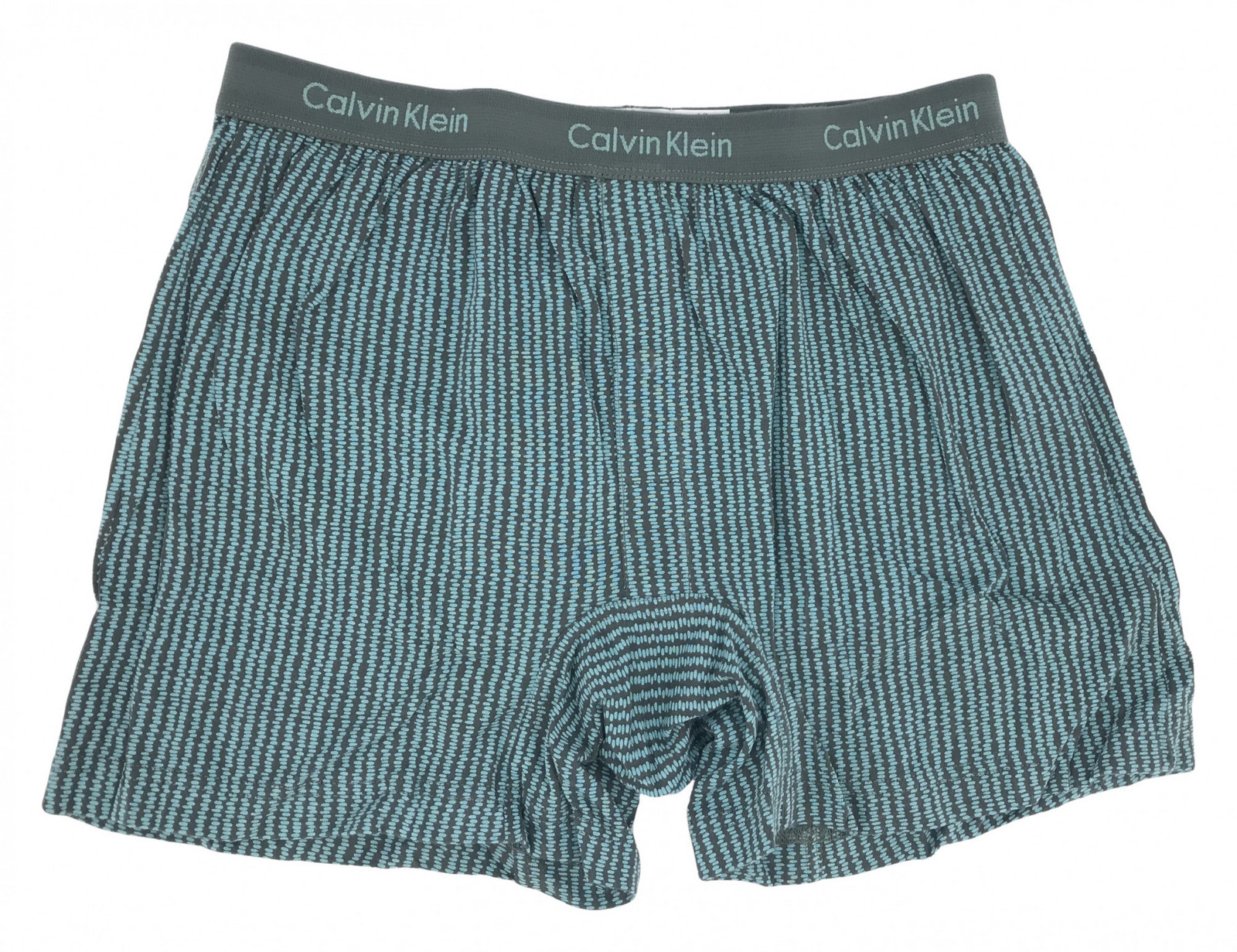 Pánske boxerky U1029A-31i šedá-tyrkysová - Calvin Klein S šedá-tyrkysová