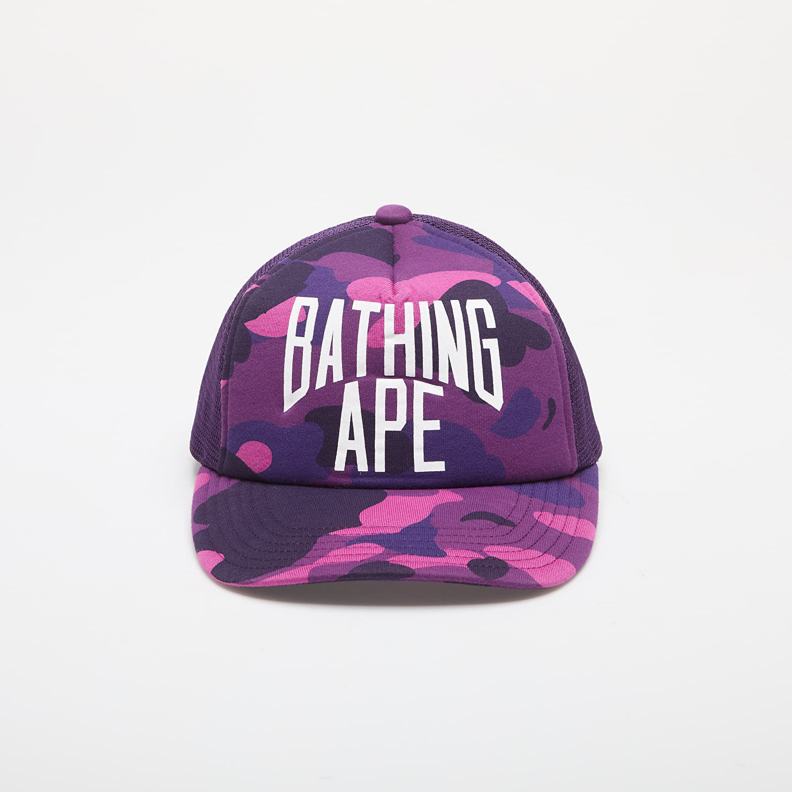 Šiltovka A BATHING APE Color Camo Nyc Logo Mesh Cap Purple Universal