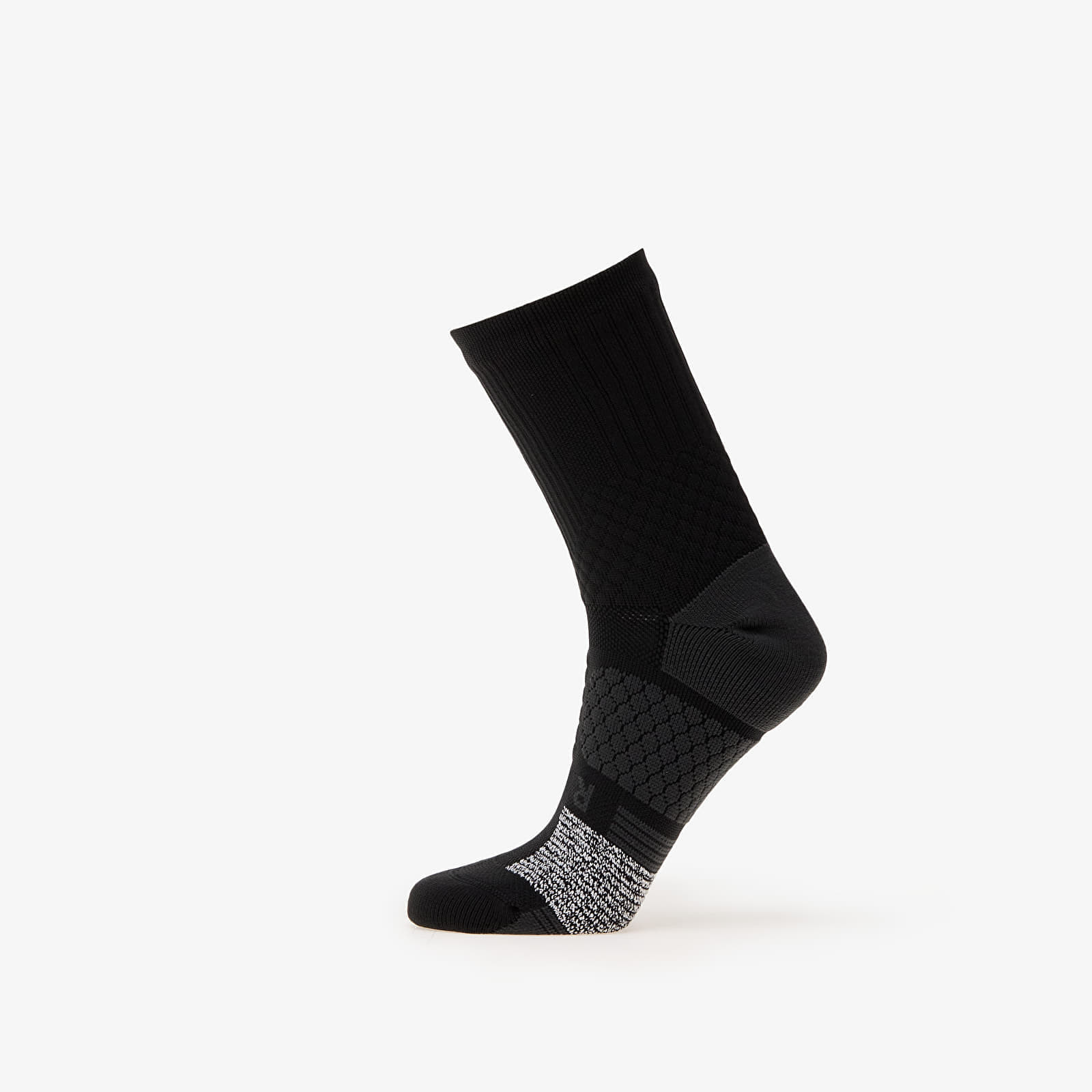 Under Armour Project Rock ArmourDry Playmaker Mid Sock 1-Pack Black/ Jet Gray/ White L