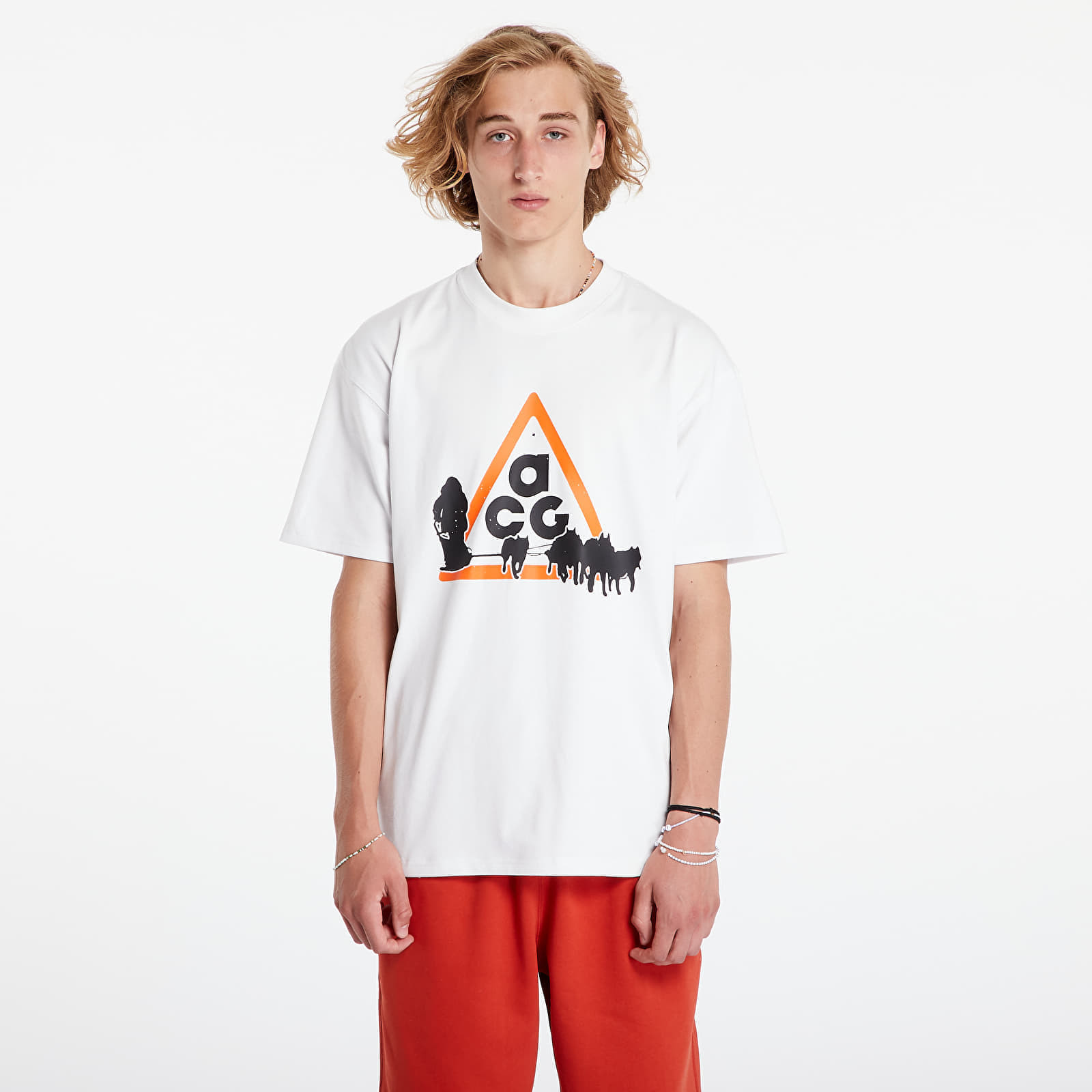 Tričko Nike Men's ACG Oc Dog Sled T-shirt Summit White M