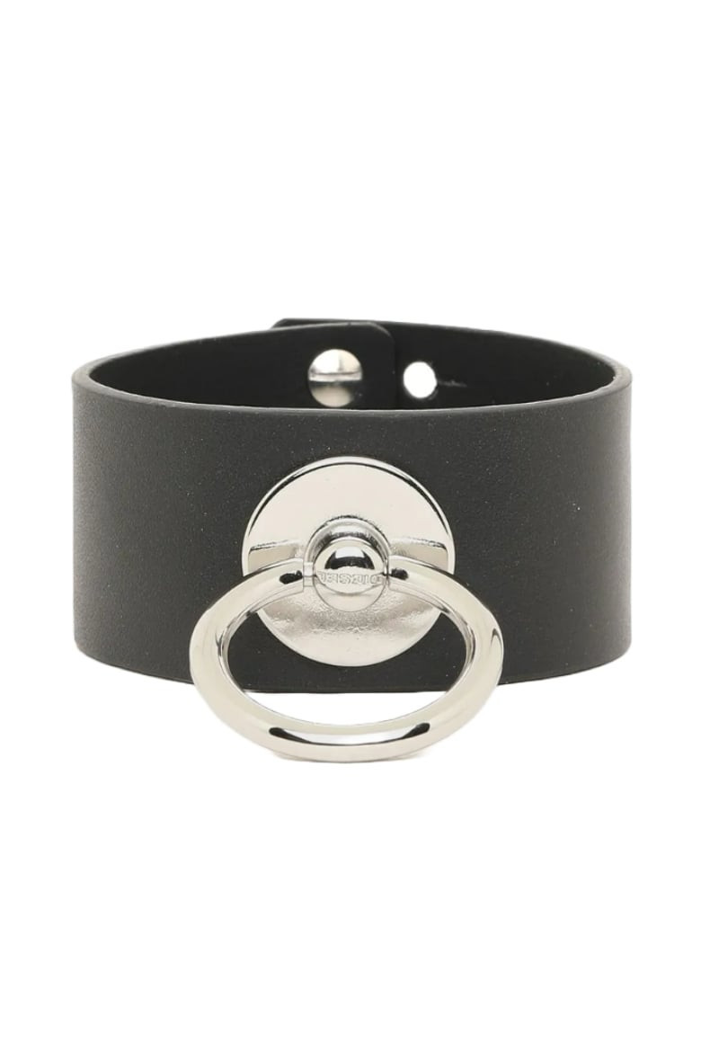 Diesel Náramok - AKNOCK bracelet čierny