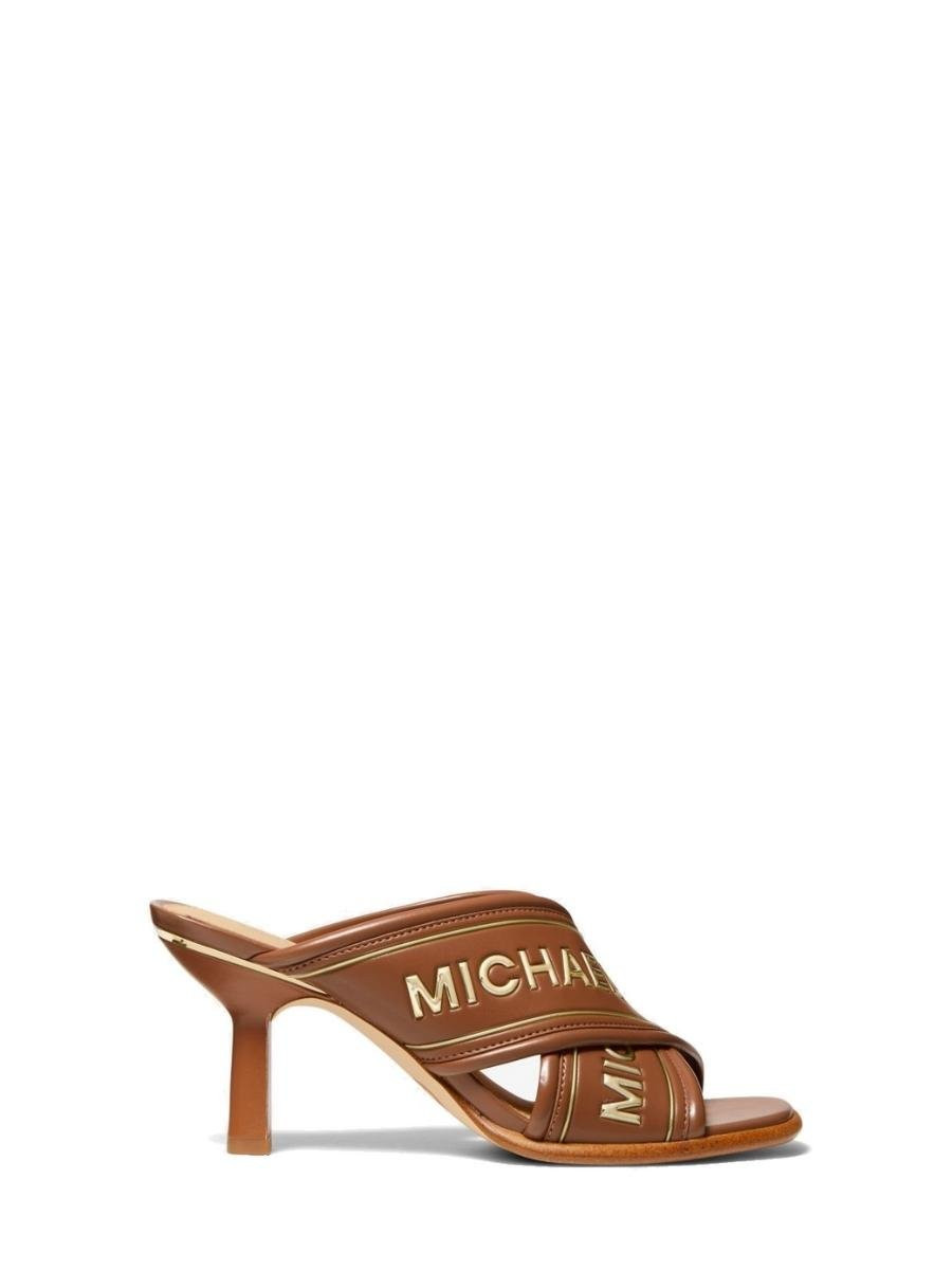 Michael Kors Sandále - GIDEON MULE hnedé
