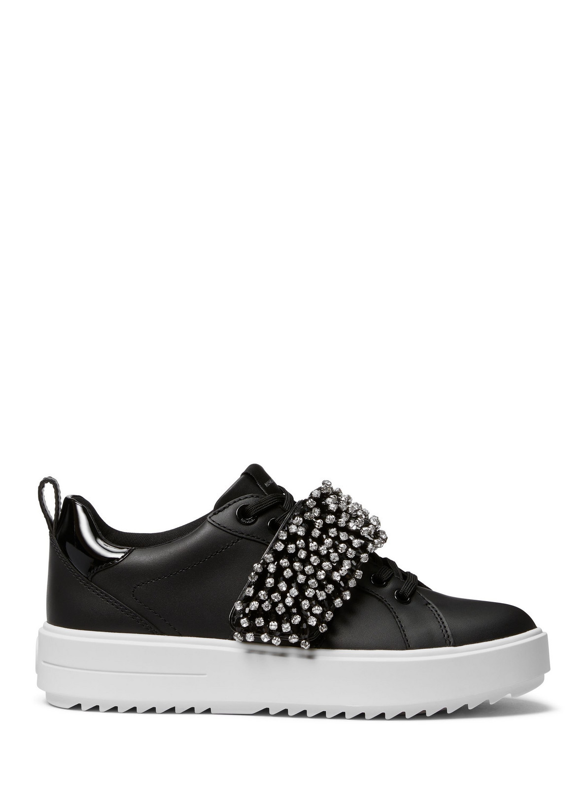 Michael Kors Tenisky - CUP SOLE EMMETT STRAP LACE UP čierne