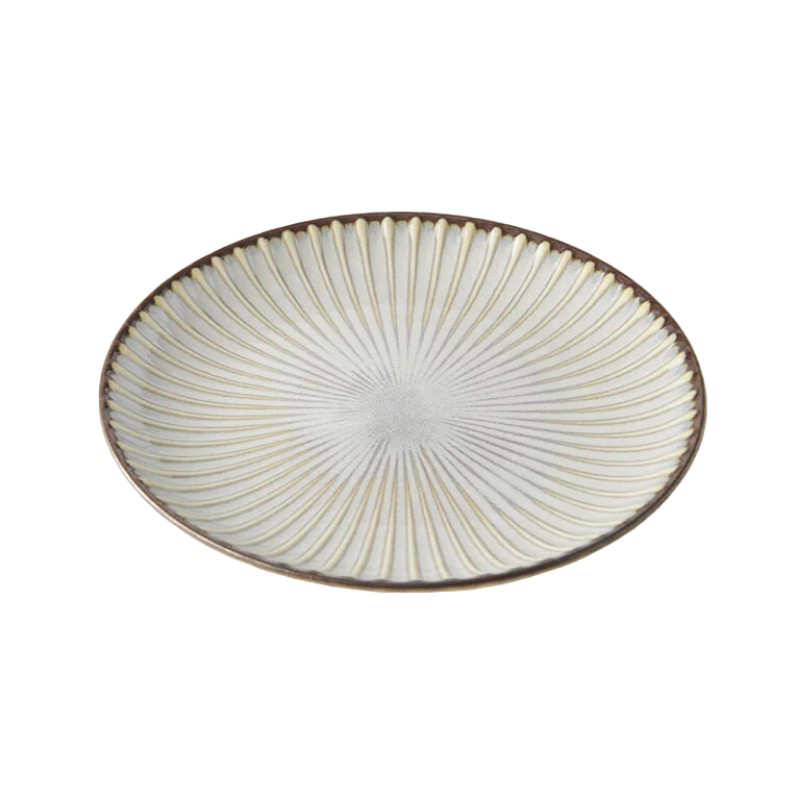 Tácka na tapas WHITE SENDAN 16 cm, biela, keramika, MIJ