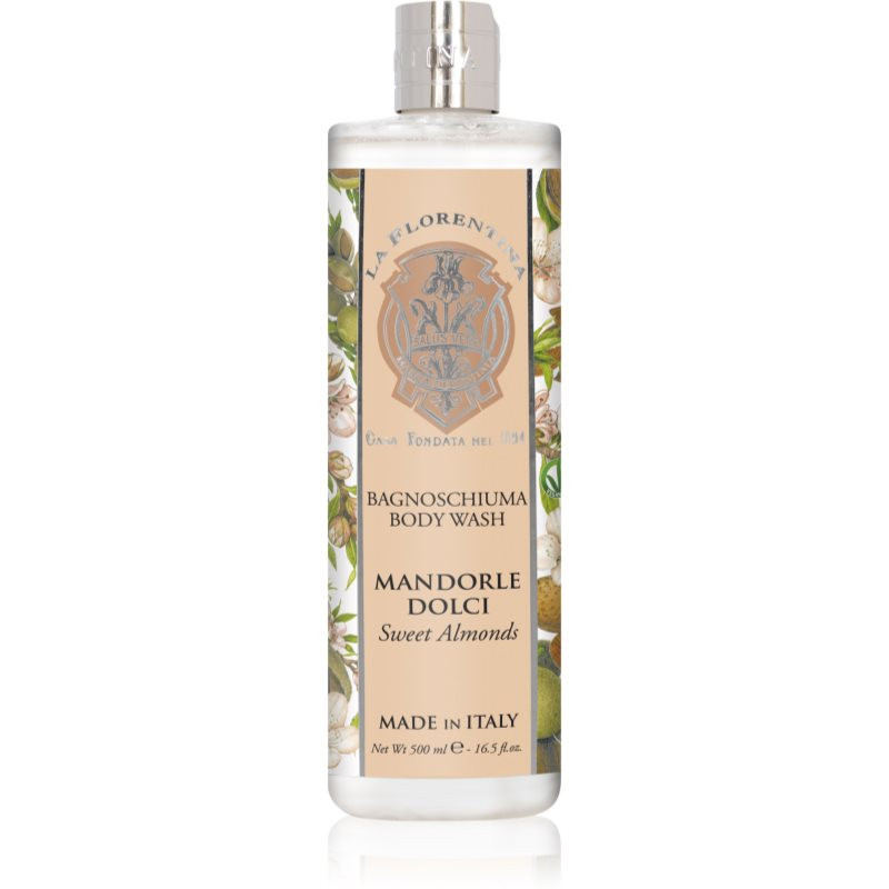 La Florentina Sweet Almonds Body Wash krémová pena do kúpeľa 500 ml