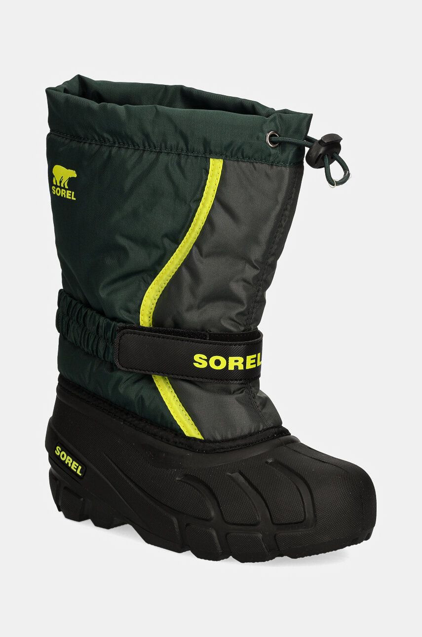 Detské snehule Sorel CHILDRENS FLURRY BO čierna farba, 2114081