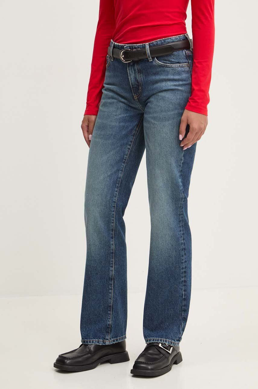 Rifle Guess Jeans dámske, stredne vysoký pás, W4YA98 D5FC1