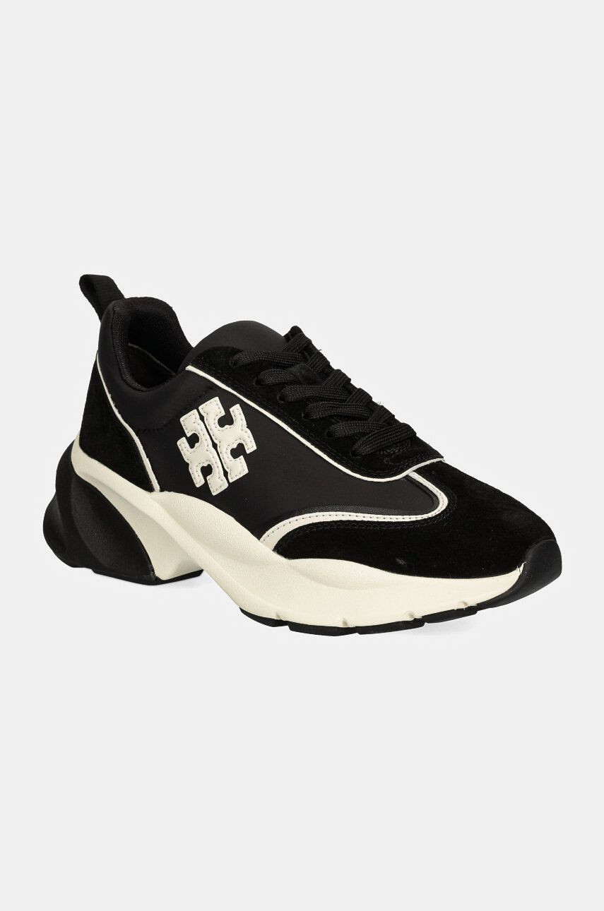 Tenisky Tory Burch Good Luck Trainer čierna farba, 161550-001
