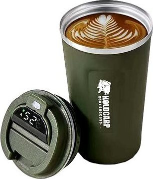 Holdcarp Termohrnček Thermo Inox LED Mug s digitálnym teplomerom 510 ml