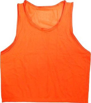 KUBISPORT Rozlišovací dres veľ. 130/155 cm – oranžový