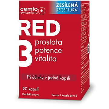 Cemio RED3, 90 kapsúl Nový