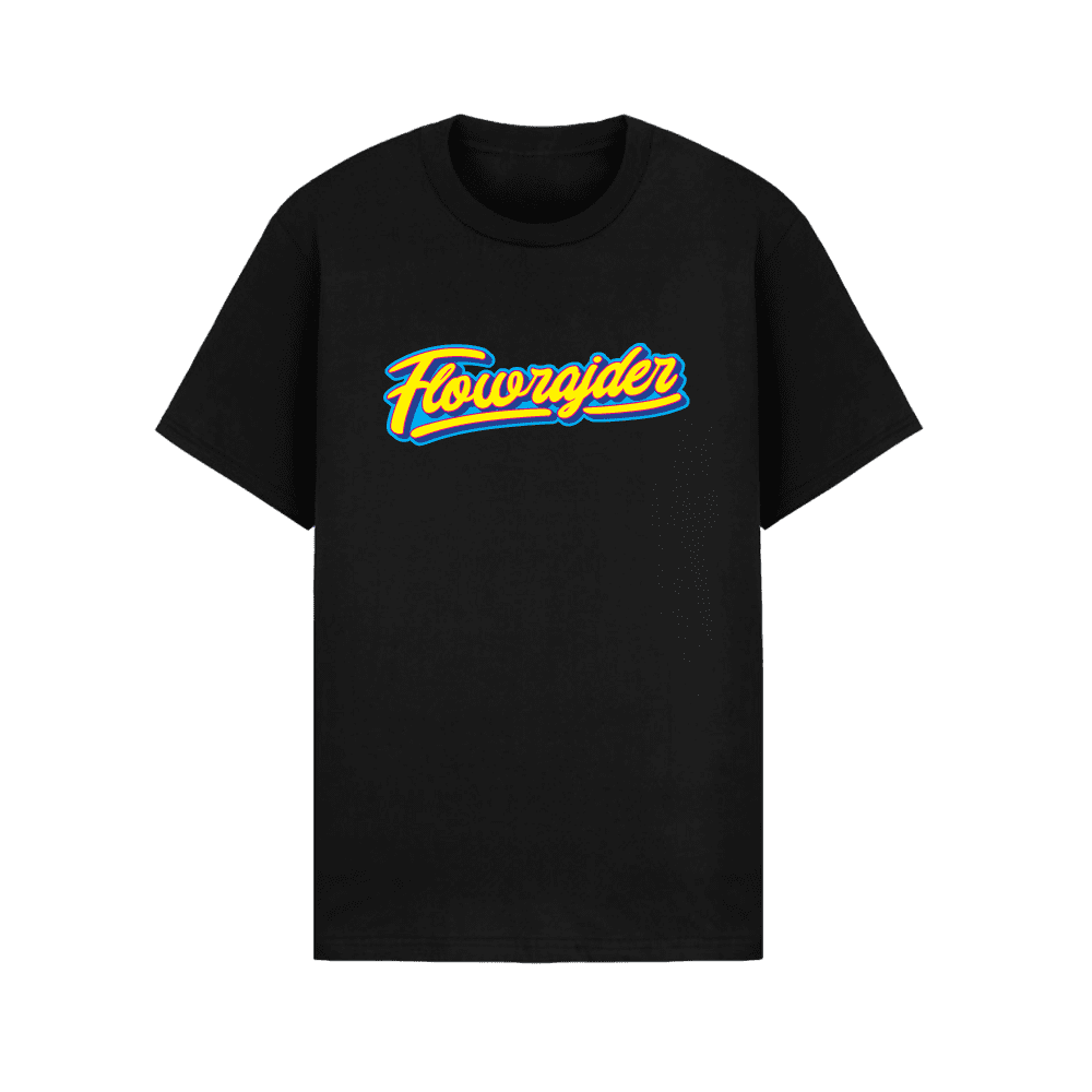 Strapo tričko Flowrajder Yellow Čierna S