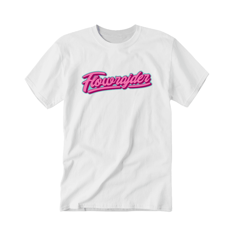 Strapo tričko Flowrajder Pink Biela S