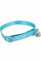 Obojok mačka nylon 10mm / 30cm modrý Zolux