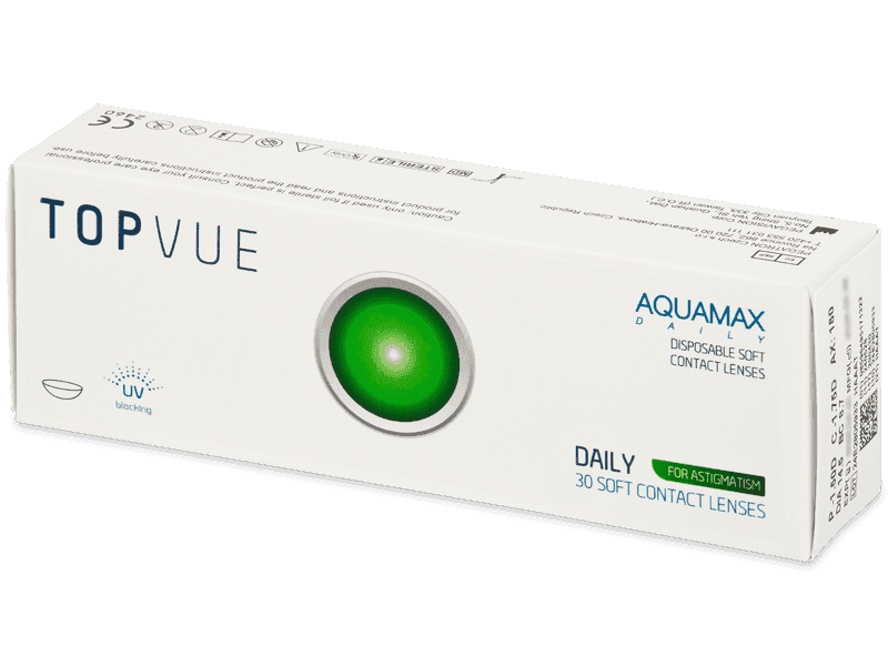 TopVue Daily for Astigmatism (30 šošoviek)