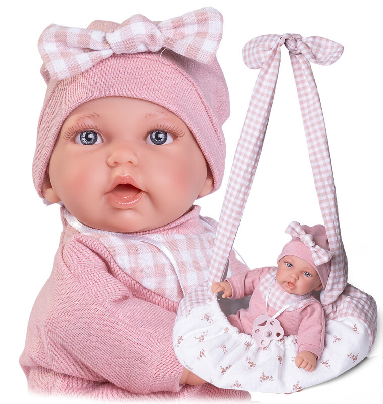 ANTONIO JUAN - 12441 PETIT - realistická bábika s mäkkým látkovým telom - 27 cm