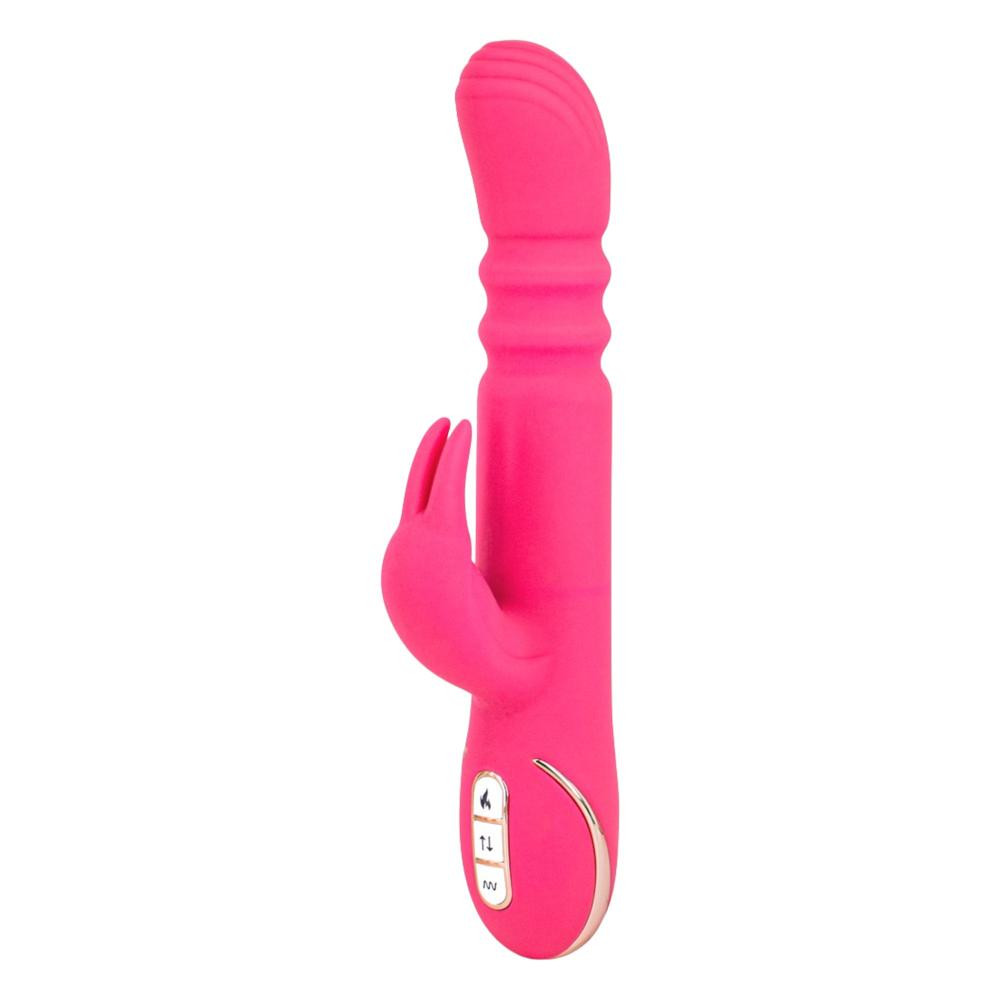 Vibe Couture Rabbit Ablaze - Thrusting Clitoral Vibrator (Pink)