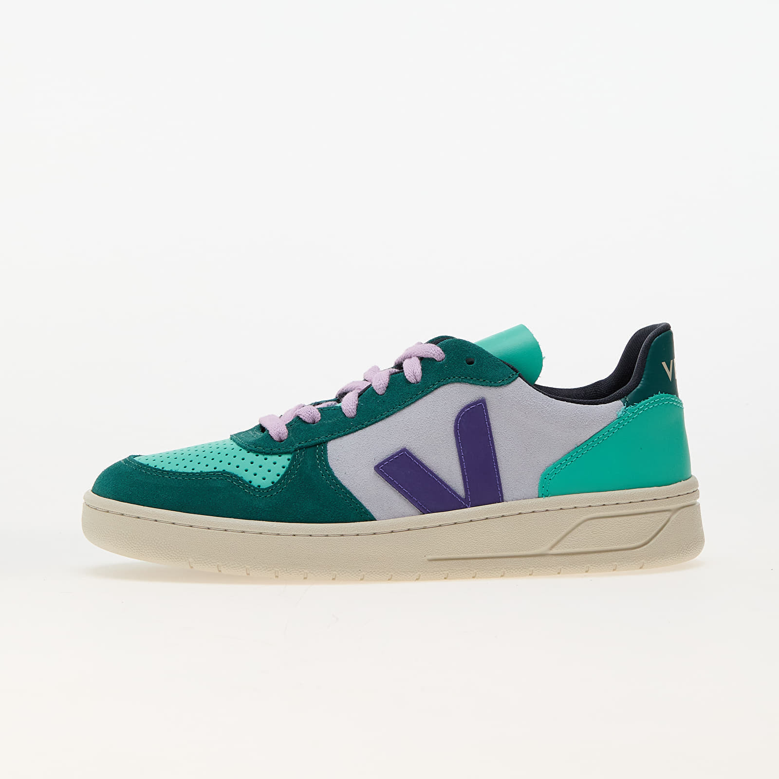 Tenisky Veja W V-10 Suede Multico-Swan/ Purple/ Pierre EUR 36