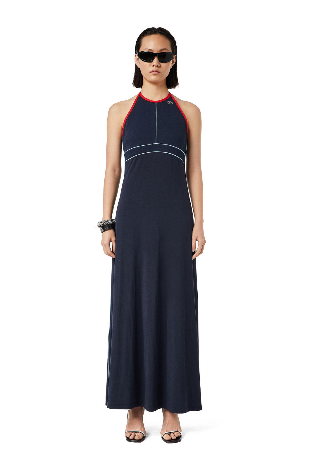 Diesel Šaty - D-MAXIM DRESS modré