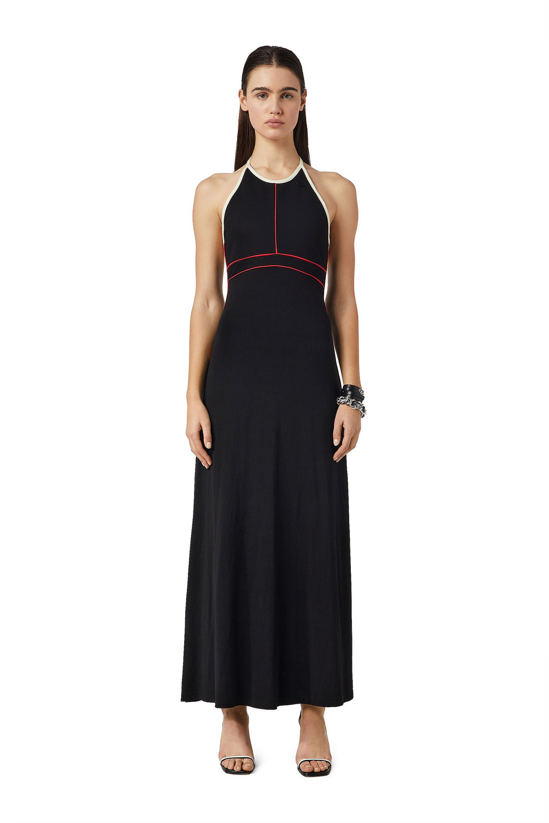Diesel Šaty - D-MAXIM DRESS čierne