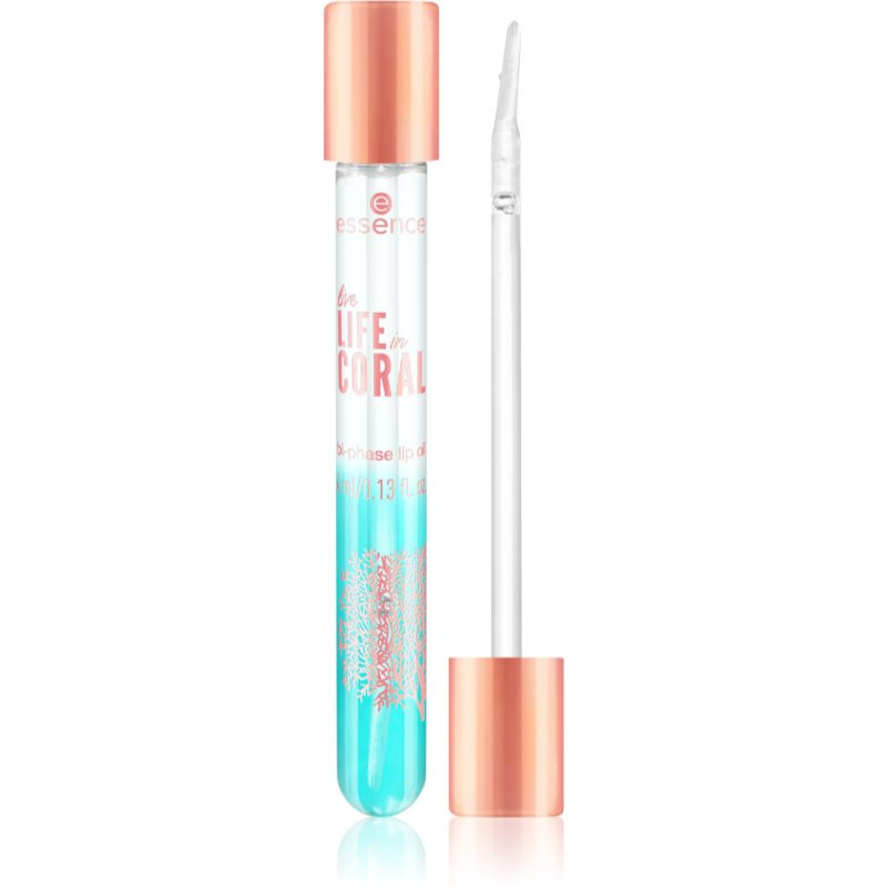 essence LIFE in CORAL olej na pery odtieň 01 Cute, Cuter, Corals! 4 ml