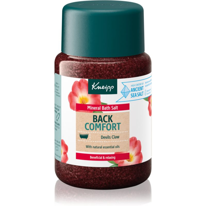 Kneipp Back Comfort soľ do kúpeľa 500 g