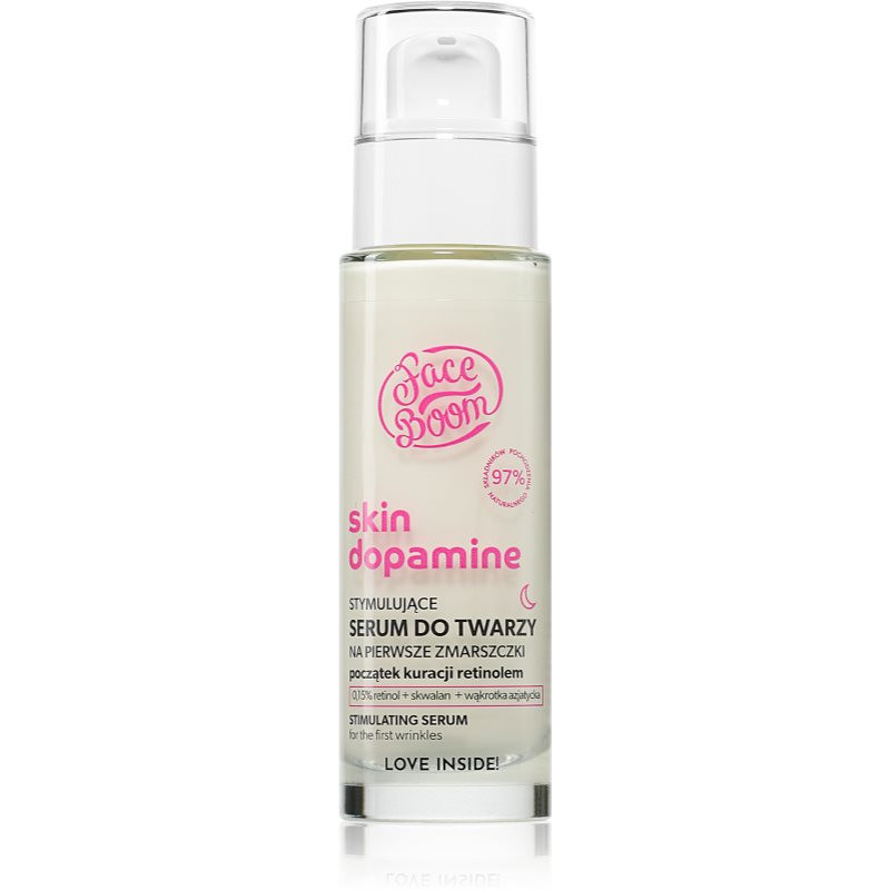 BodyBoom Skin Dopamine protivráskové retinolové sérum na tvár 30 ml