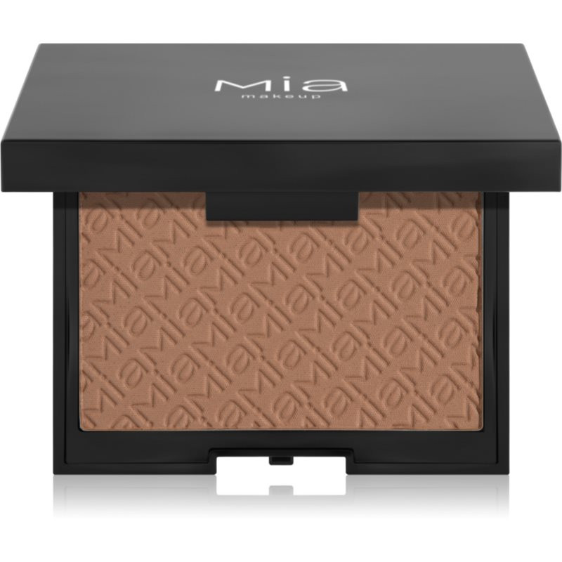 Mia Cosmetics Tan Builder Matte bronzujúci kompaktný púder s matným efektom odtieň 03 Amber Tan 15 g