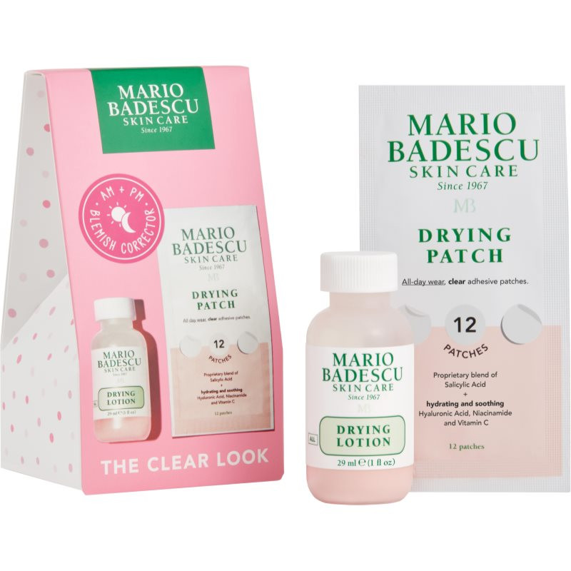 Mario Badescu The Clear Look darčeková sada(proti nedokonalostiam pleti)
