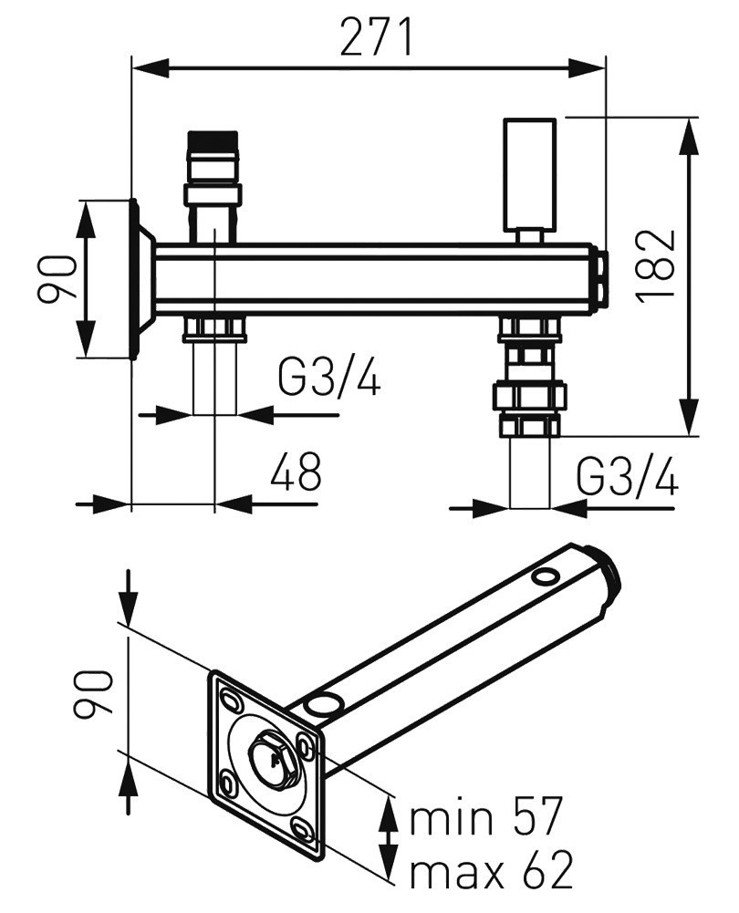 NOVASERVIS - Bezpečnostná skupina - pitná voda 6barov s pripojením GBMW60SN01
