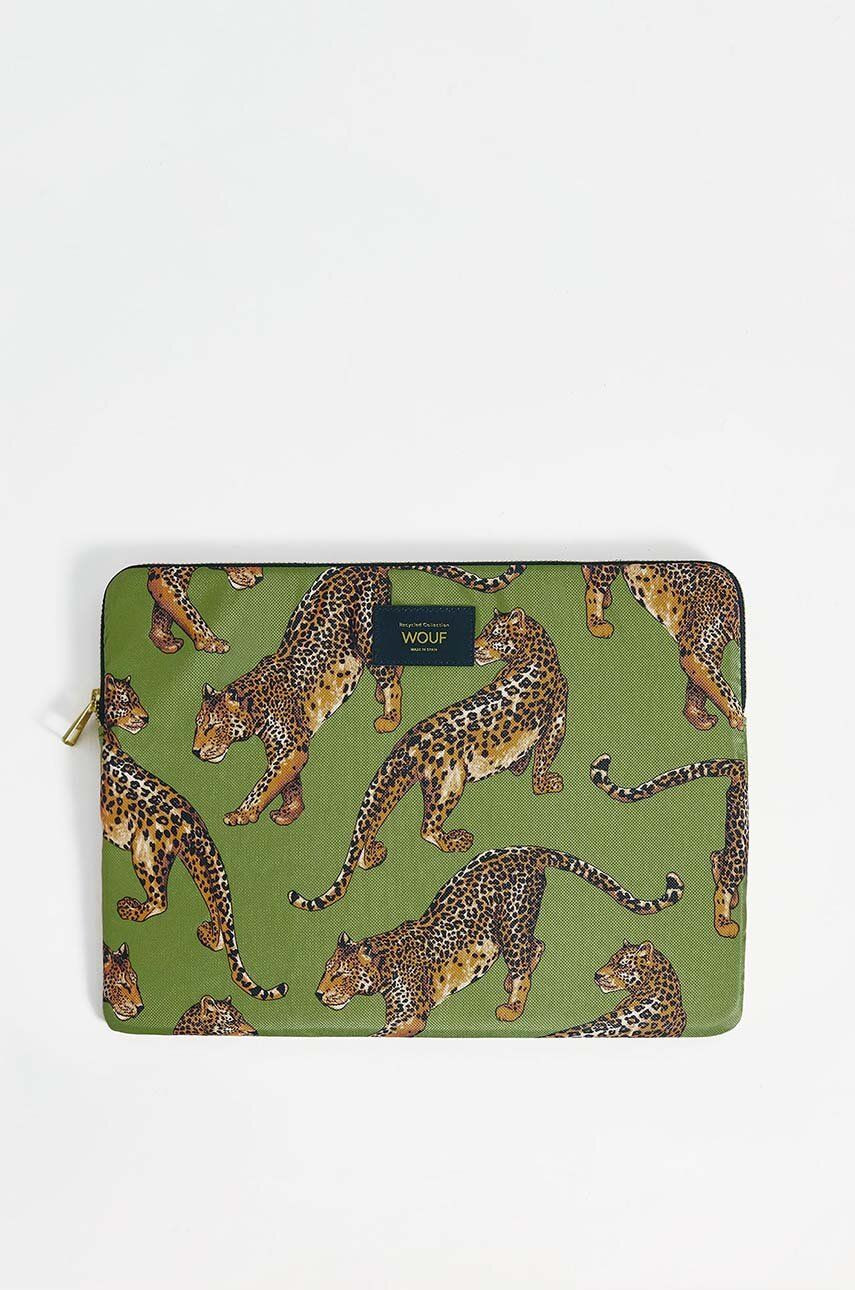 Obal na notebook WOUF Olive Leopard 13