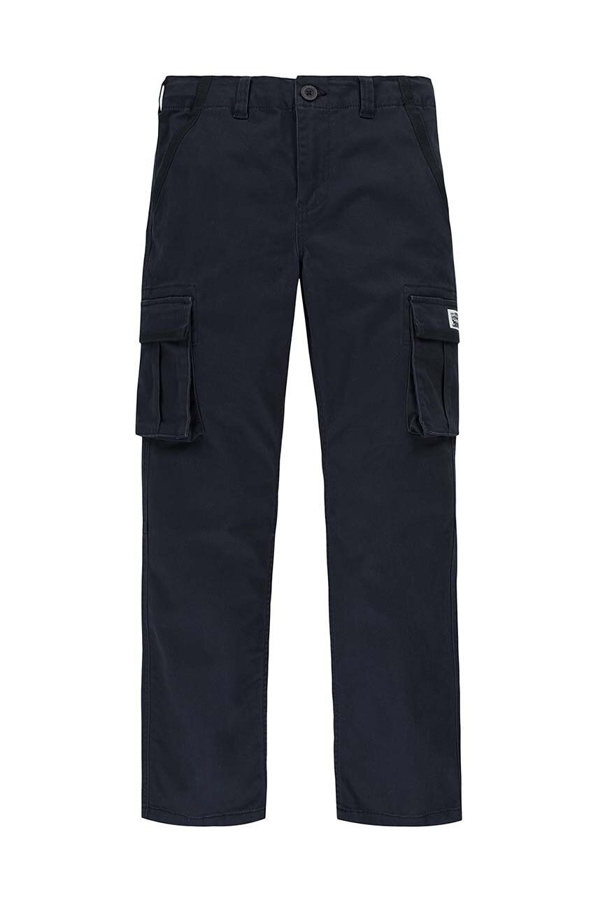 Detské nohavice Levi's TRADITIONAL CARGO čierna farba, jednofarebné, 8EL211