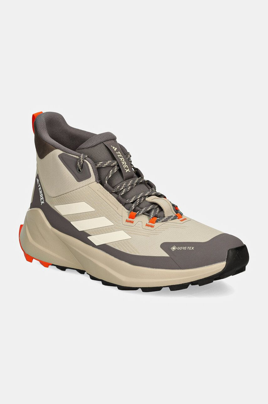 Topánky adidas TERREX Trailmaker 2 Mid GTX pánske, béžová farba, IE9061