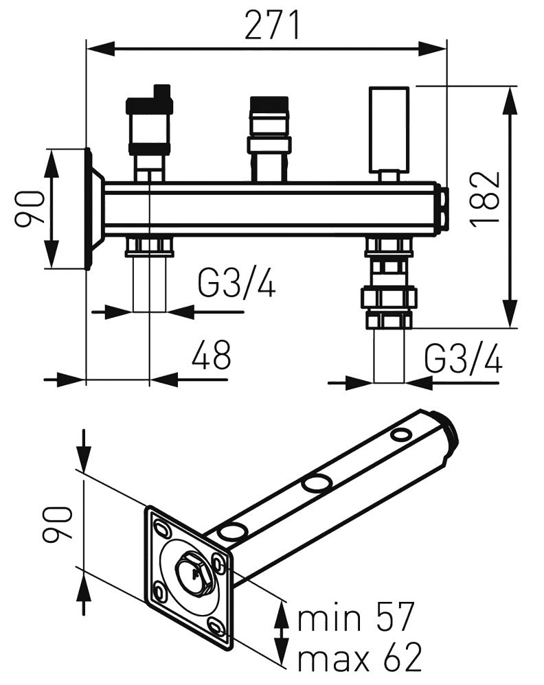 NOVASERVIS - Bezpečnostná skupina - kúrenie 3bary s pripojením GBM30SN01