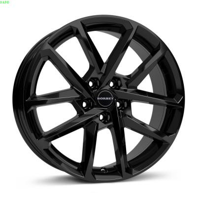 Borbet N 7.5x18 5x114.3 ET40 cierny leskly
