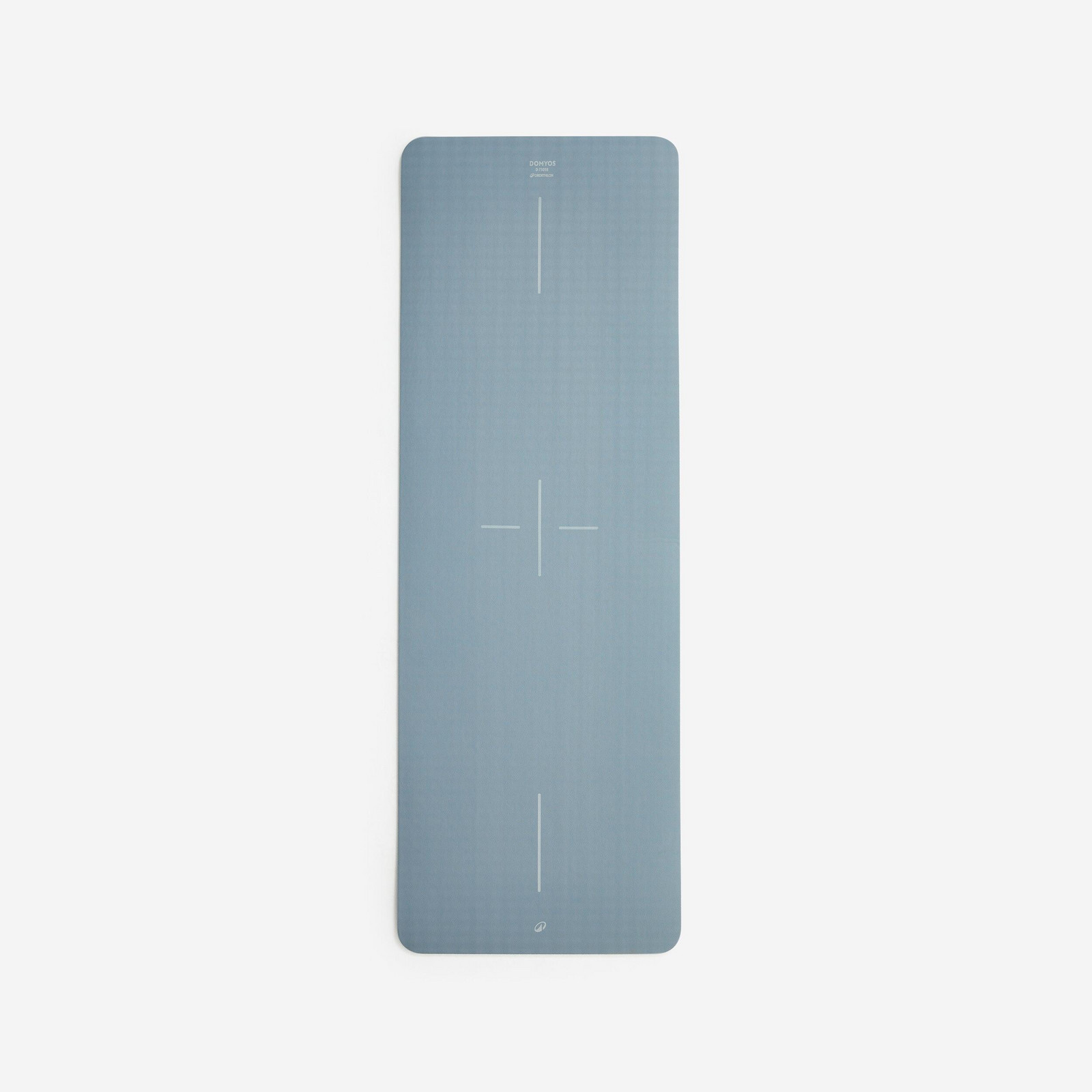 Hrubá podložka na pilates 170 cm × 58 cm × 8 mm – sivá