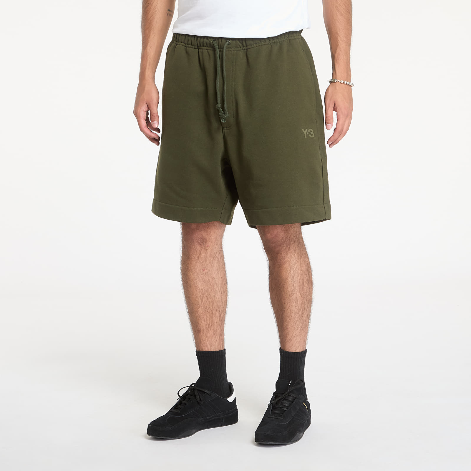 Šortky Y-3 Brushed Terry Shorts Night Cargo M