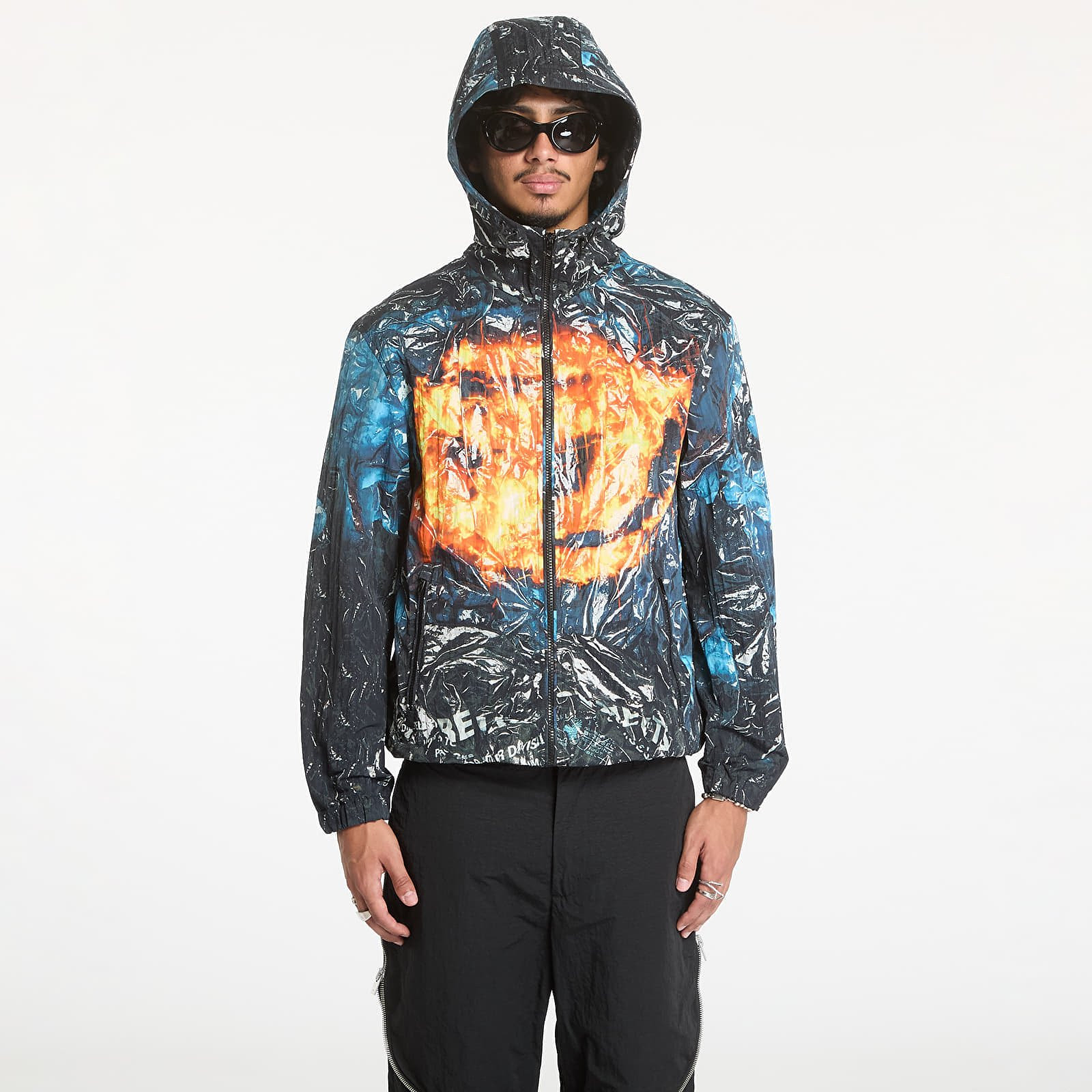 Vetrovka Diesel J-Warrett-Poster Jacket Blue/ Black 48