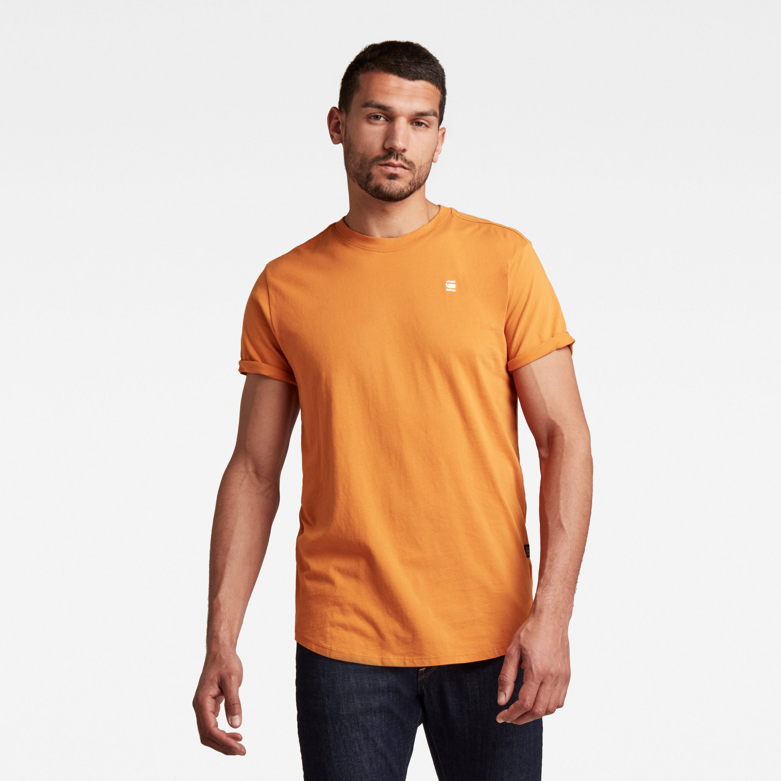 Tričko - G-star RAW Lash r t s\s oranžové